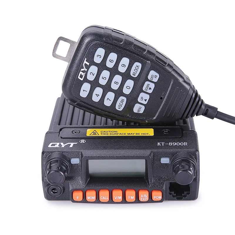 

QYT KT-8900R Car Walkie Talkie Mini Tri-Band Mobile for Radio with Colour Screen