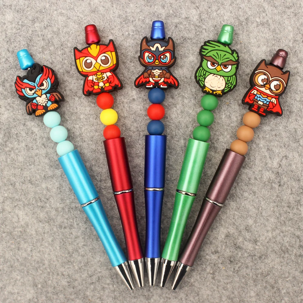 Creative Funny Cos Owl Style DIY Ballpoint Pen Boy Girl Student School Hospital Men Women Nurse Ball Pen