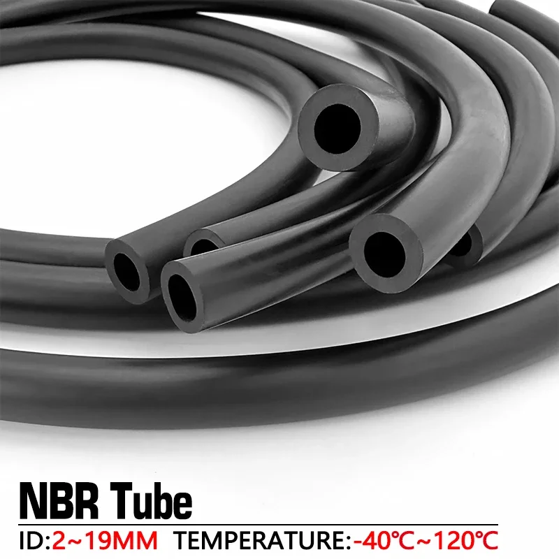 

Резиновый шланг NBR черного цвета, 1 м, топливопровод, маслостойкий, внутренний диаметр 2/3/4/6/8~19 мм, прочный, герметичный, гибкий, для подачи топлива и масла