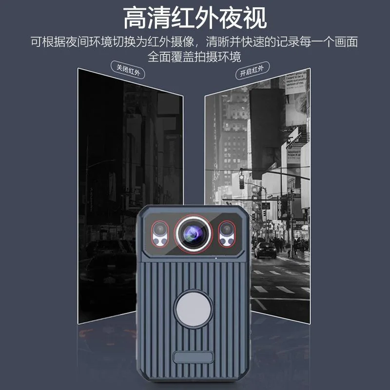 Android high definition 2.4 inch capacitive touch screen audio & video camera IP68 explosion-proof 5G intelligent recorder