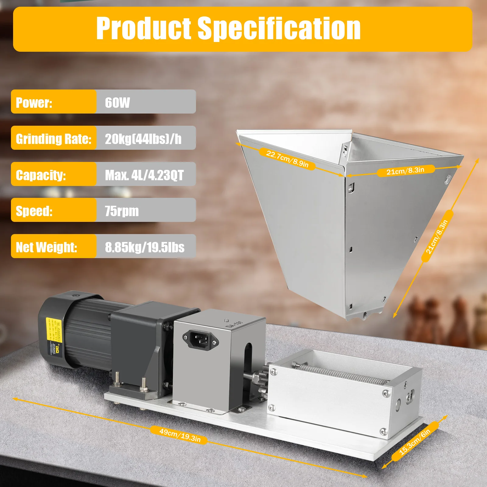 4L Electric Grain M… - image