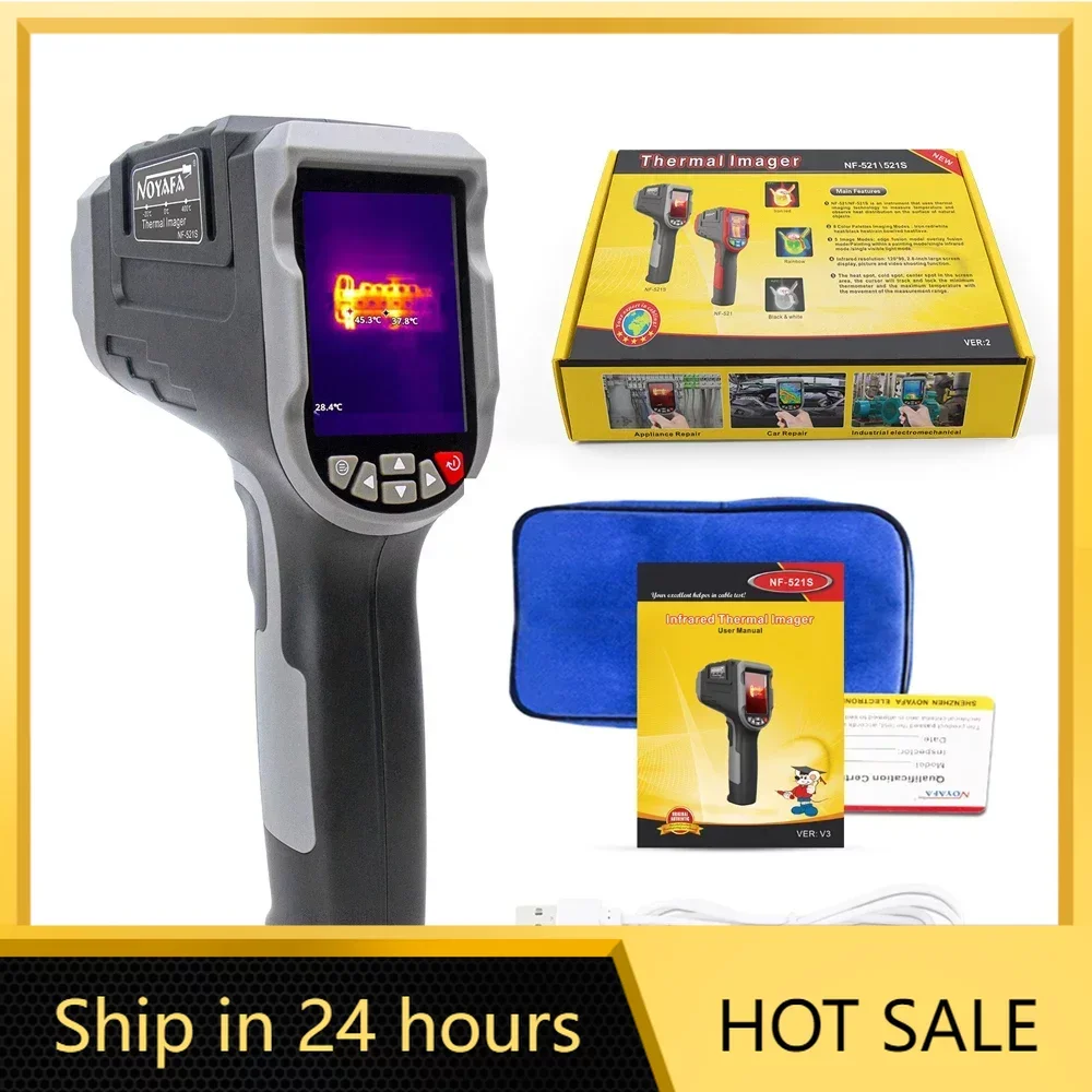 

NOYAFA NF-521S Thermal Imaging Camera HD Digital Night Vision Infrared Thermometer Handheld High Definition Thermal Camera