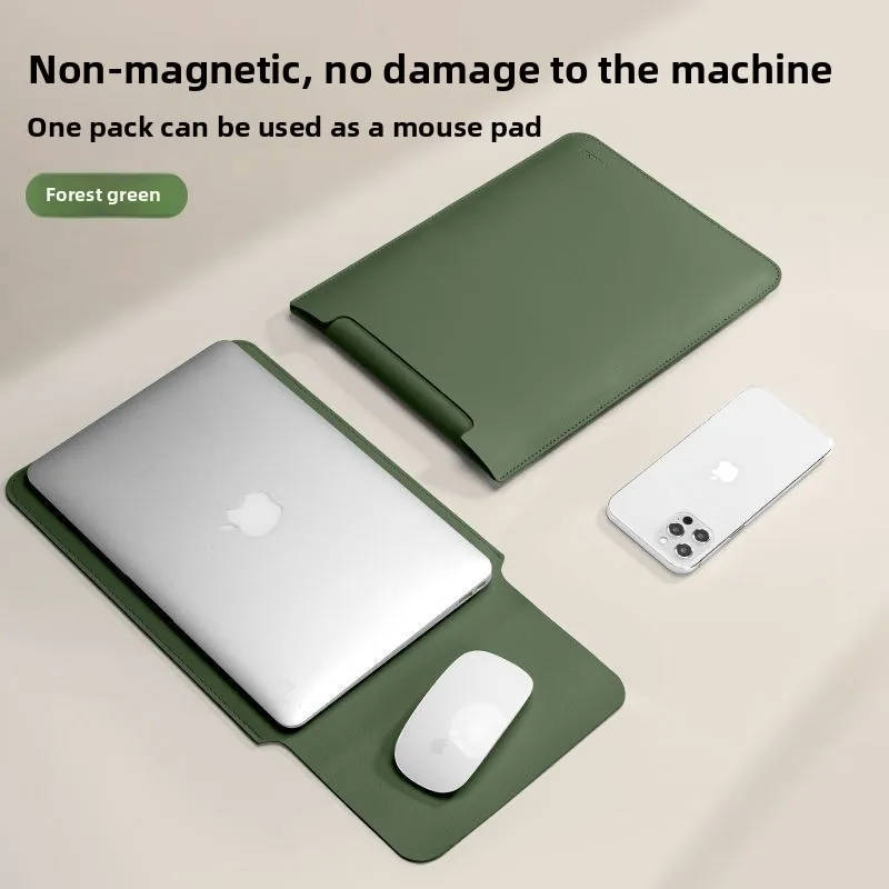 

Non-magnetic Laptop Liner Bag Suitable for Apple Lenovo Huawei 14-inch 15.6 Laptop Multi-function Power Pack