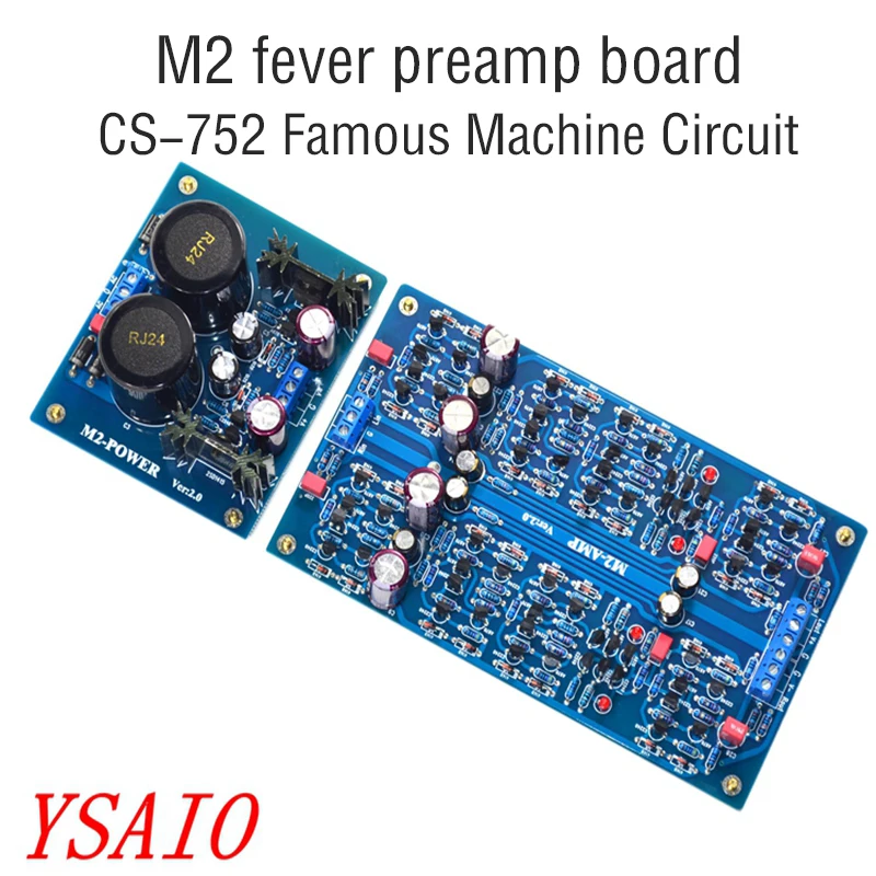 

M2-AMP pre-amp power board HiFi готовая плата Marantz /SC-752 circuit pre-amp board DIY power board