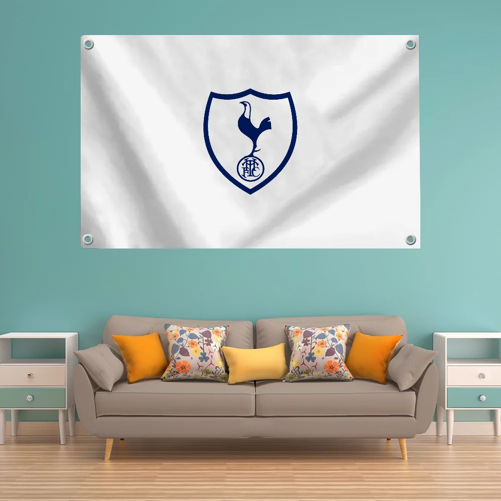 Club Flag Pride Flag Flag to Hang Flags for Rooms Banner Fc T-tottenham Hotspur-r Funny Flags and Banners Wall Decoration Garden