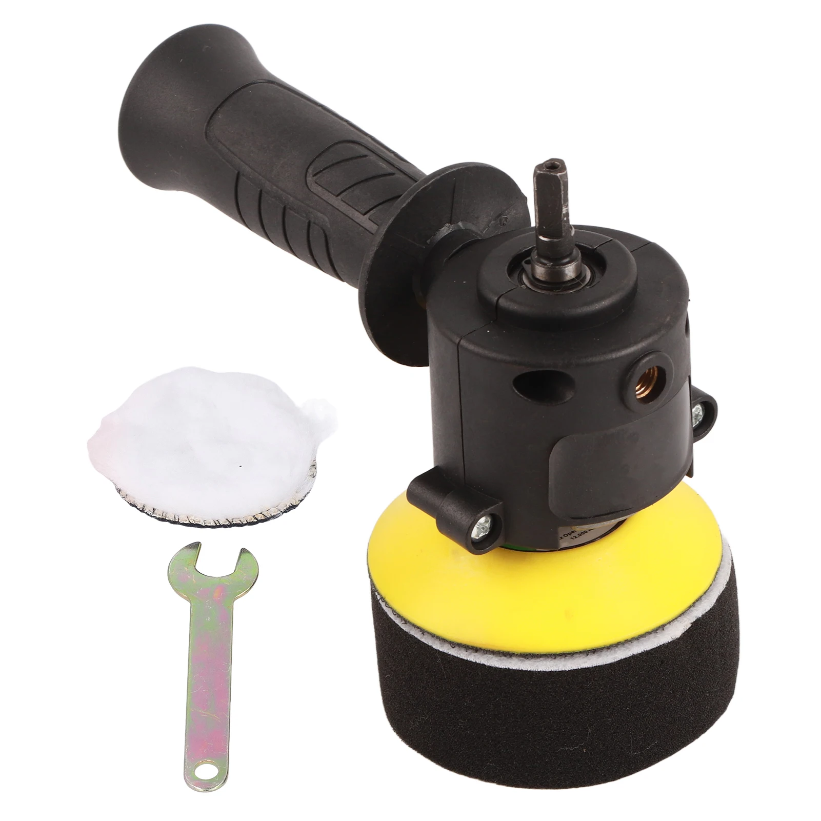 Drill to Polisher Adapter Eccentric Polishing Pad Waxing Tool Set Kit for Car Maintenance