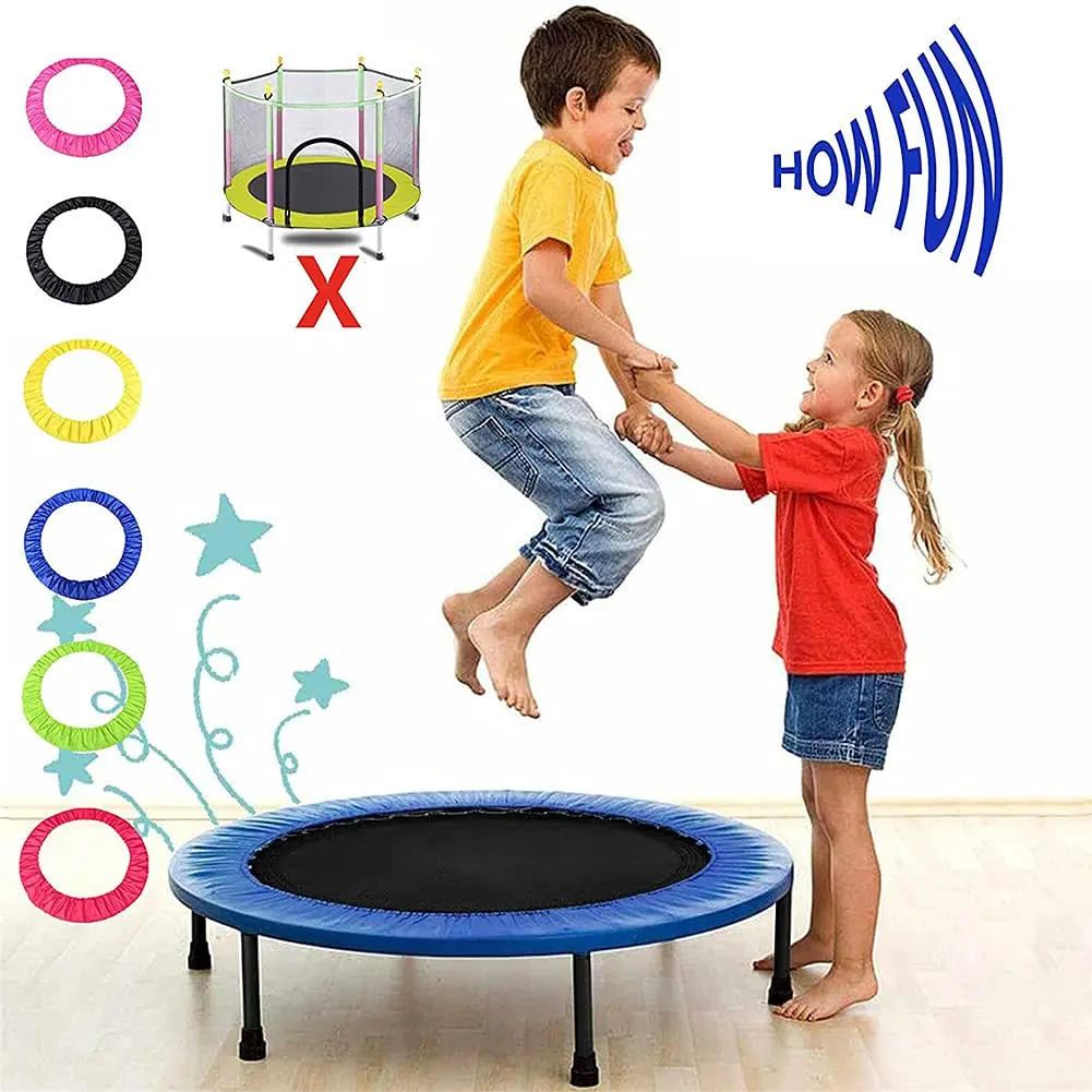 Foldable Trampoline Cloth Cover Mini Fitness Trampoline Skirt For Trampoline Protection UV Resistant For Children Jumping Bed