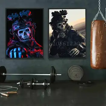 1張遊戲《決勝時刻》海報自黏藝術防水紙貼紙,適用於咖啡館、酒吧、房間牆面裝飾 6 最佳銷售 使命召喚週邊商品 - №4