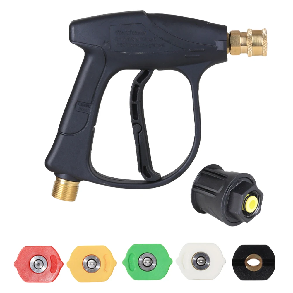 

Легкий аппарат для мойки под давлением черного цвета с эргономичной рукояткой для уборочных работ