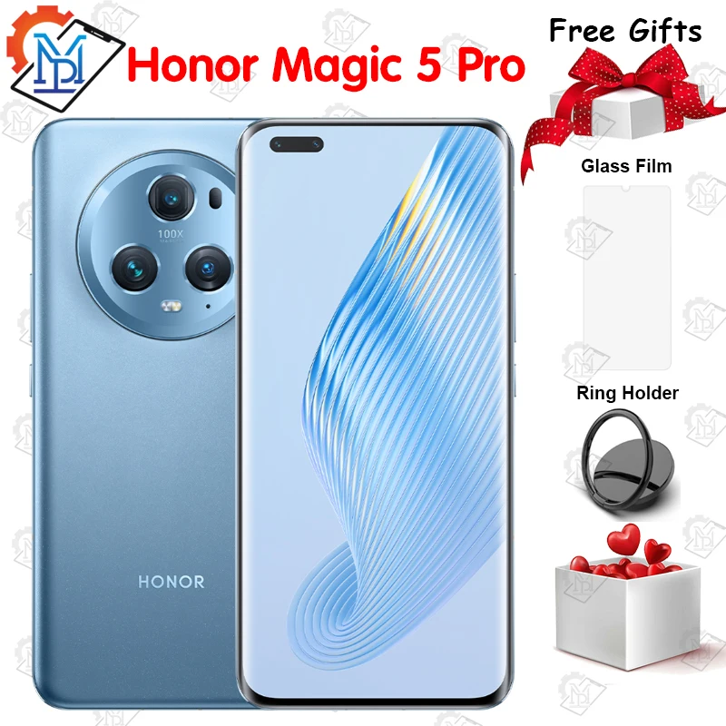 honor magic pro smartphone telefone 5g 681 tela 120hz snapdragon gen magicos 71 bateria 5450mah google play original 01