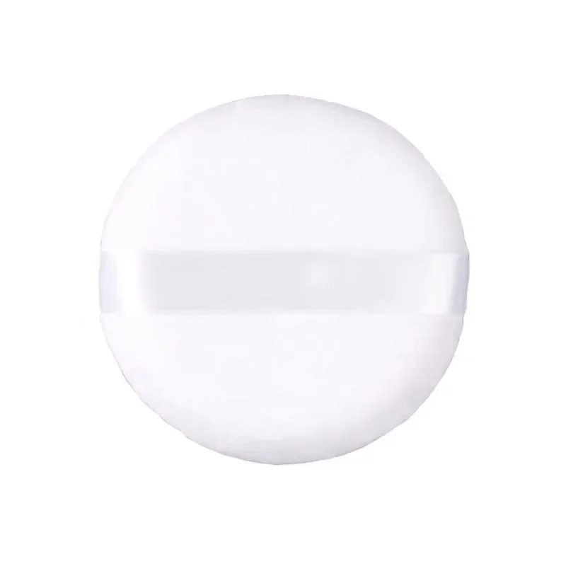 Applicateur de bouffées de corps de taille Jumbo Extra Large pour éponges de maquillage minérales en vrac bouffées cosmétiques lisses naturelles