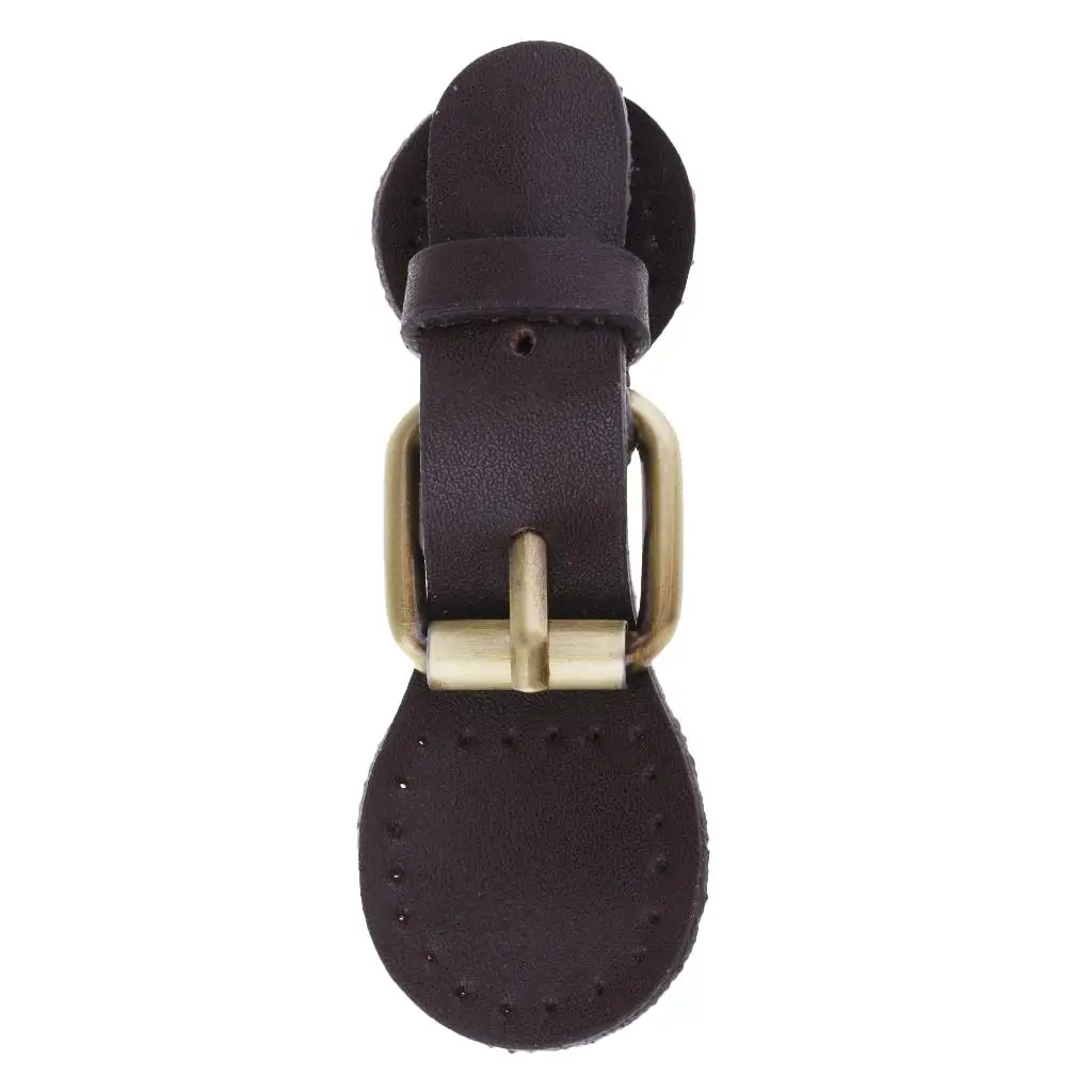 Sew on Leather Magnetic Snap Buckle Replacement Bag Fastener Making DIY 9.5x2cm