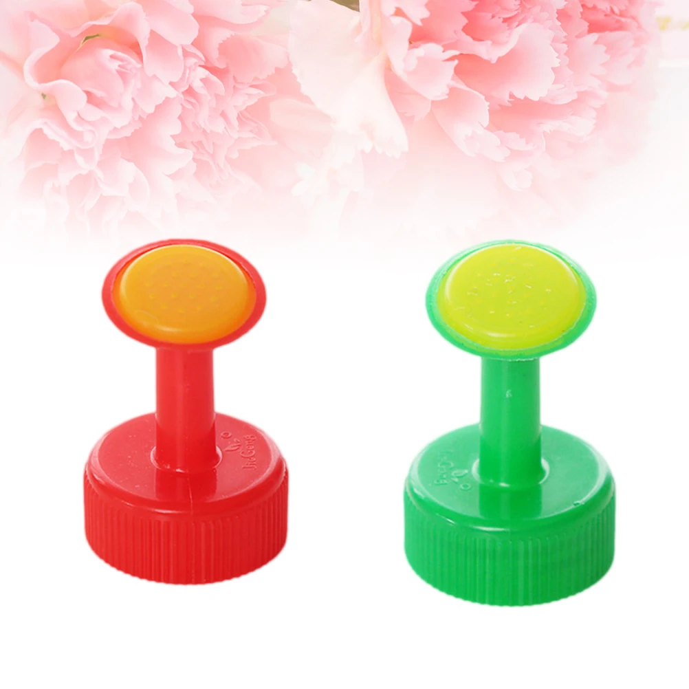 

2Pcs Portable Flower Watering Nozzle Durable Plastic Suitable for 300ml-3L Bottles Universal Gardening Tool Watering Device