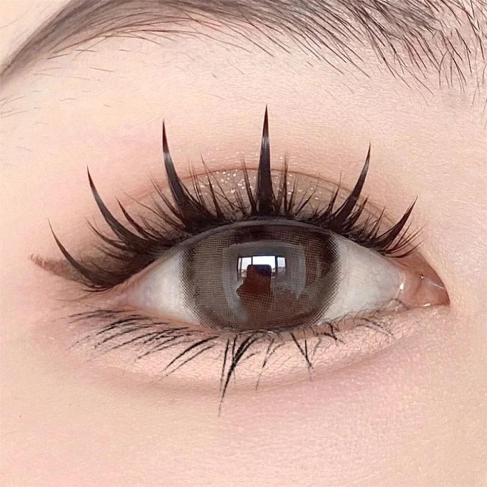 Einzelne Wimpern falsche Wimpern Manga Wimpern ultra feine Band natürliche simulierte gepfropfte Wimpern – Detail 6