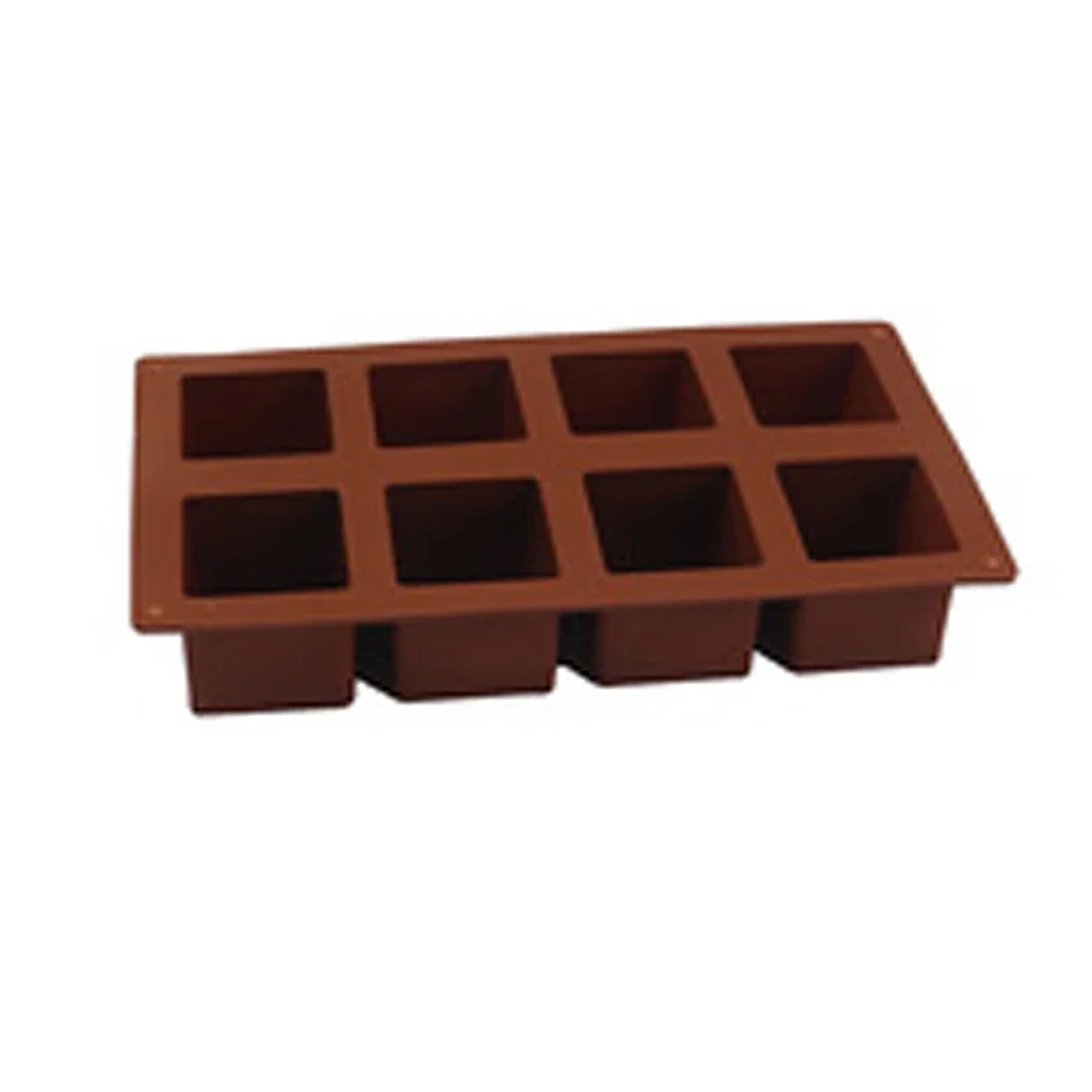 

Create Beautiful For Desserts with 8 Compartment Silicone Baking Tool Perfect for Mousse Jelly Pudding and Cake