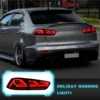 Conjunto de luces traseras LED secuenciales, Mitsubishi Lancer par para 2008-2009, 2010, 2011, 2012, 2013, 2014-2015, EVO X 4