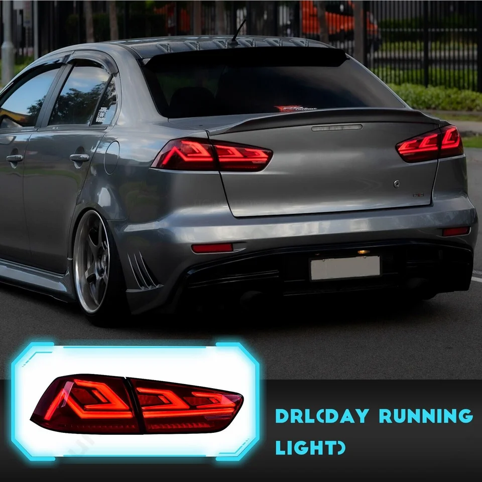 Troisième feu stop arrière à LED pour voiture, compatible avec Lancer Ex Lancer 2008-2016 Evo, 8334A08