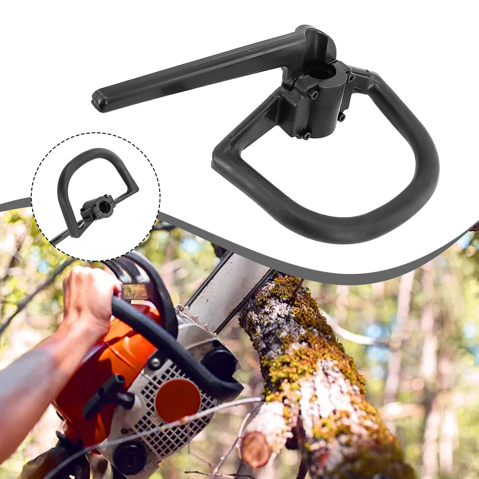 Brushcutter Loop Handle Grass Trimmer Fits 26mm Shaft Garden Power Tools Parts Replacement Accessories For Honda Trimmer Grass
