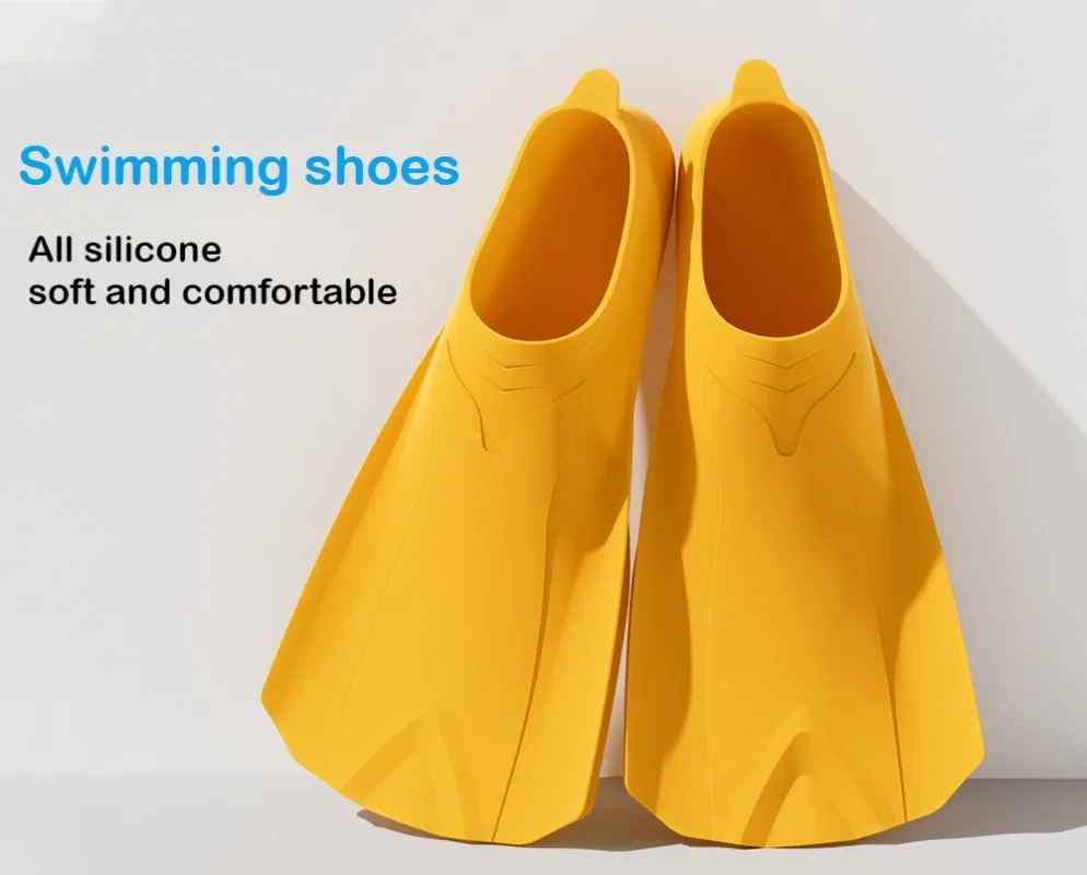 

Swim fins training Special duck board freestyle diving Breaststroke short fins snorkeling frog shoes for kids