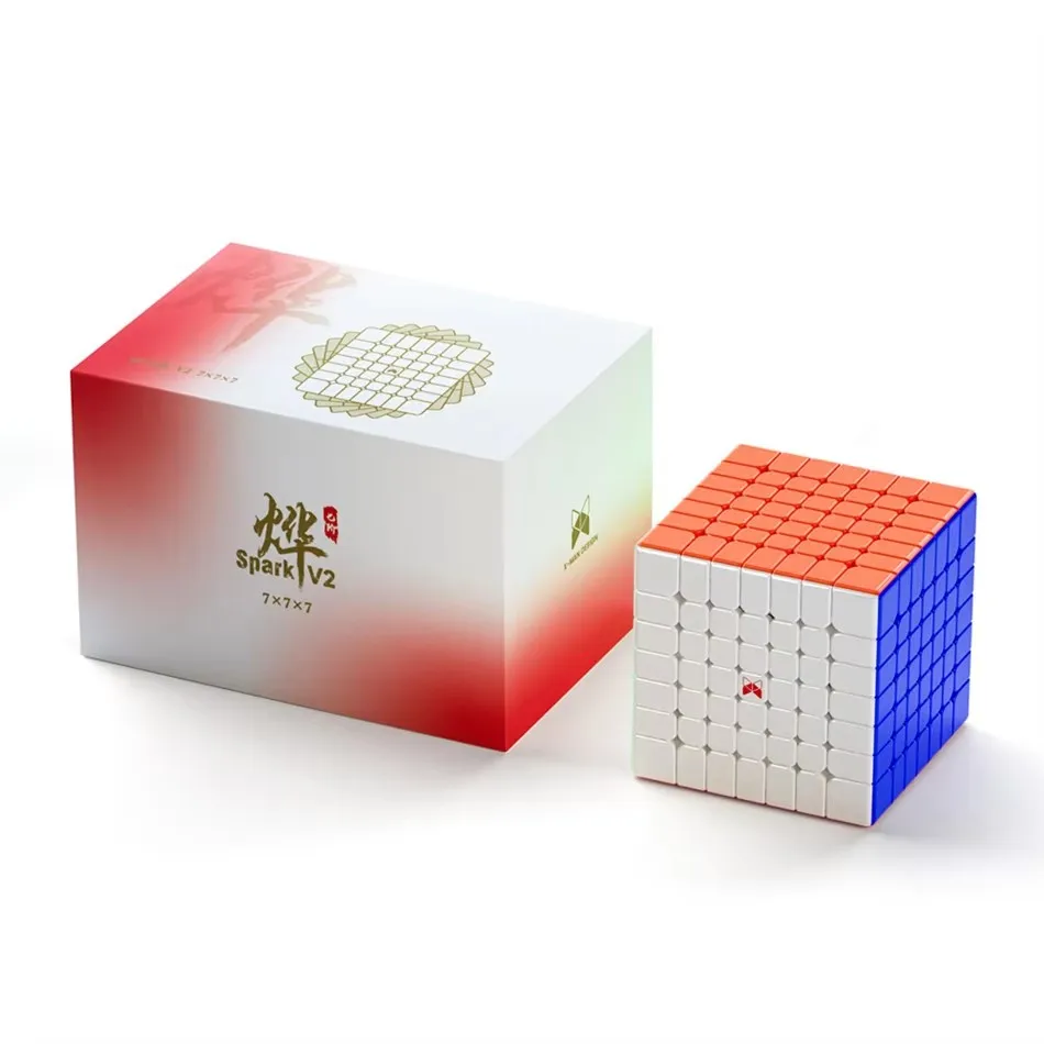 QiYi XMD Spark V2 7X7 Core Magnetic Magic Cubes Educational Toys Birthday Christmas Gifts For Children7x7 Cubo Magico