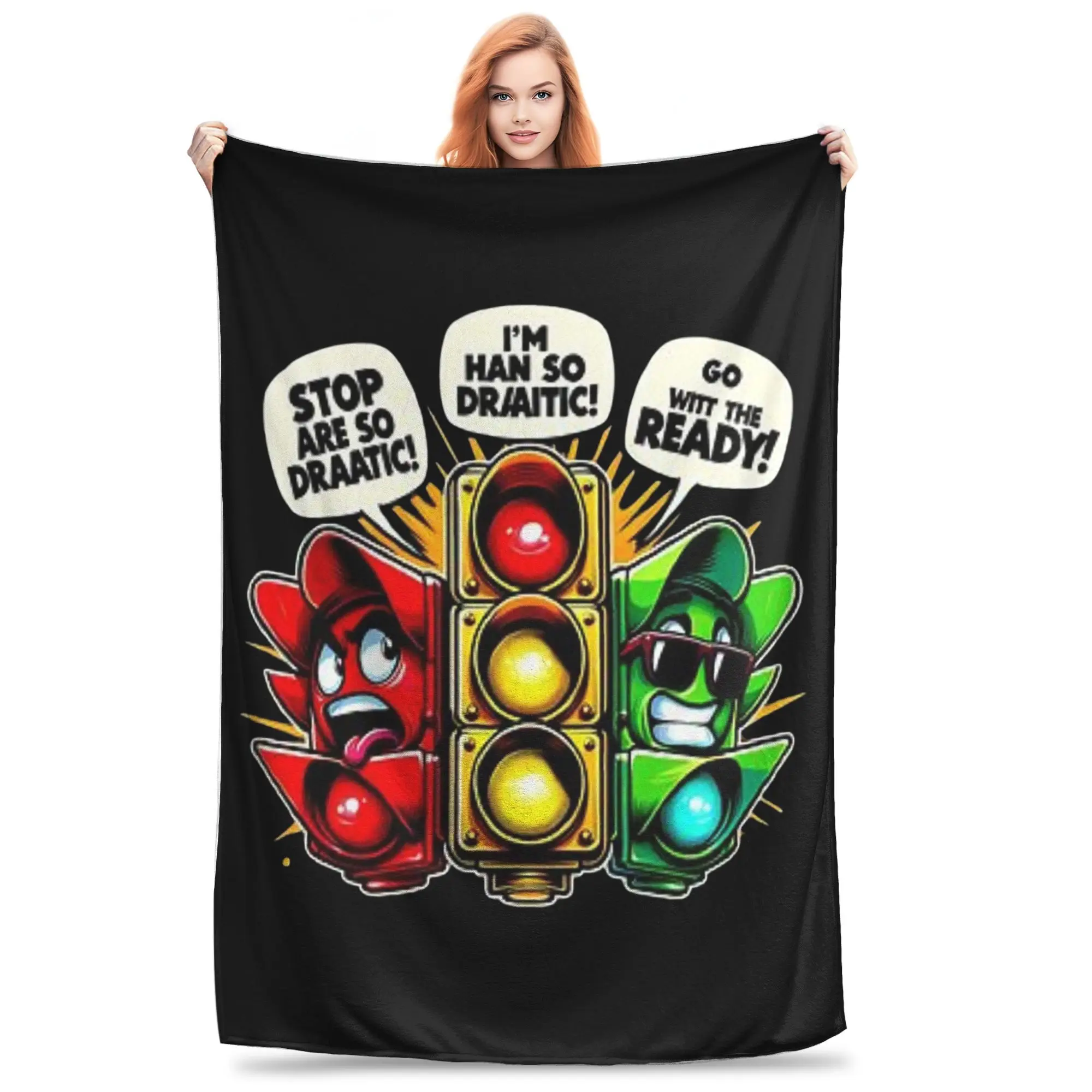 

Одеяло с эффектным светофором и полостью, многофункциональное флисовое одеяло для дома, спальни, дорожные пледы, покрывало, одеяло