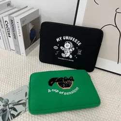 Корейская сумка-вкладыш Pouch13, 14, 15,6 дюймов, сумка для ноутбука для Macbook Air13.6, Pro16, ASUS, Dell, Lenovo, Samsung, HP, ударопрочная сумка для ноутбука