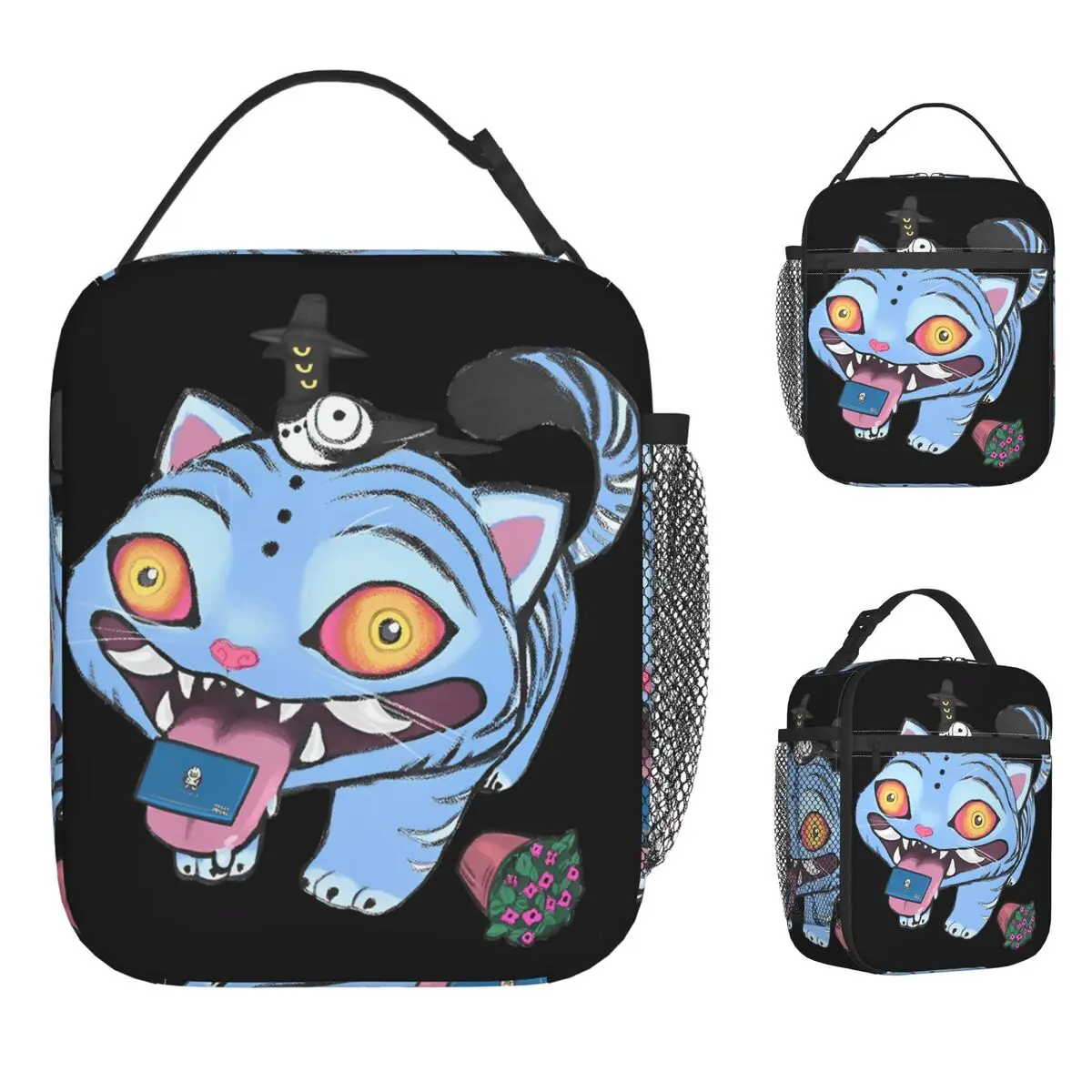 

Kpop Demon Hunters Derpy The Tiger And Bird Lunch Bag For Unisex Print Lunch Box Picnic Cooler Bag Portable Thermal Lunch Bags