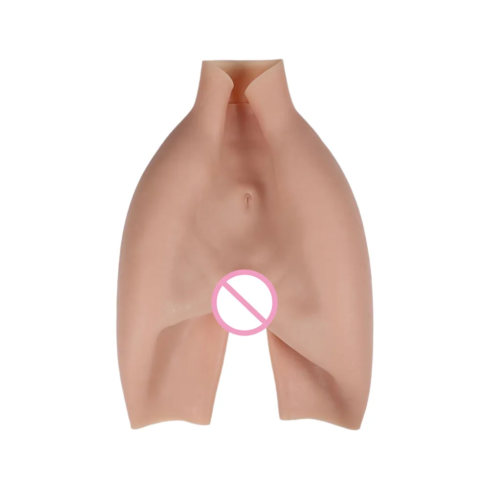 Silicone Realistic Vaginal Pants With Thin Waist, Raised Hips, And Abundant Crotch Suitable For Transgender Dressers,Prom Brides