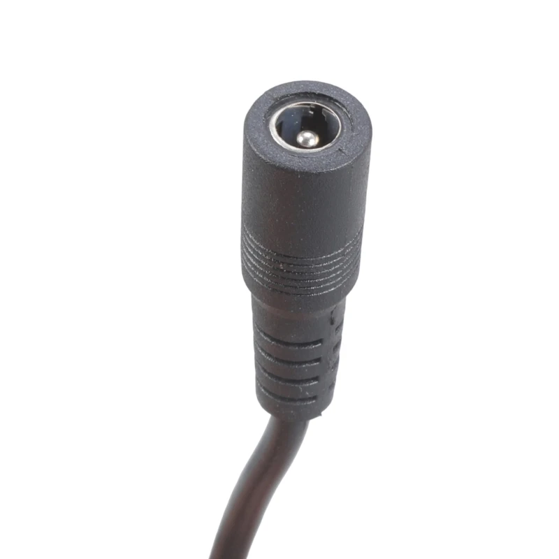 Kabel Daya Splitter DC5521 Y 5.5X2.1Mm dengan Pengalih On/Off untuk Kamera Keamanan dan Lampu LED 37CM