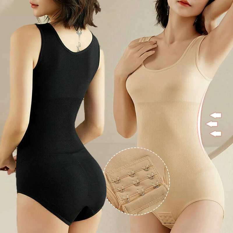 Womens Full Body Shaper Seamless Slimming Control Tummy Bodysuit Shapewear Lady Waist Tummy Control Underwear