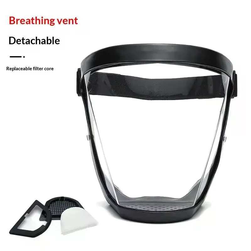 Écran de protection intégral anti-buée, anti-impact, respirant, vue HD, durable pour le cyclisme, la randonnée et les activités de plein air