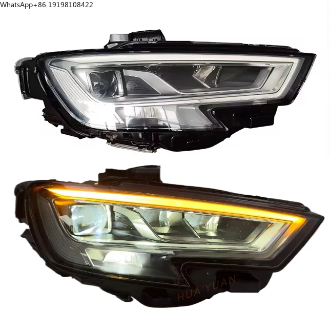 

Оригинальные аксессуары OE 8V0941033C 8V0941034C для Audi A3 S3 RS3: Светодиодные фары в сборе для A3 S3 8P 8V 2016-2019