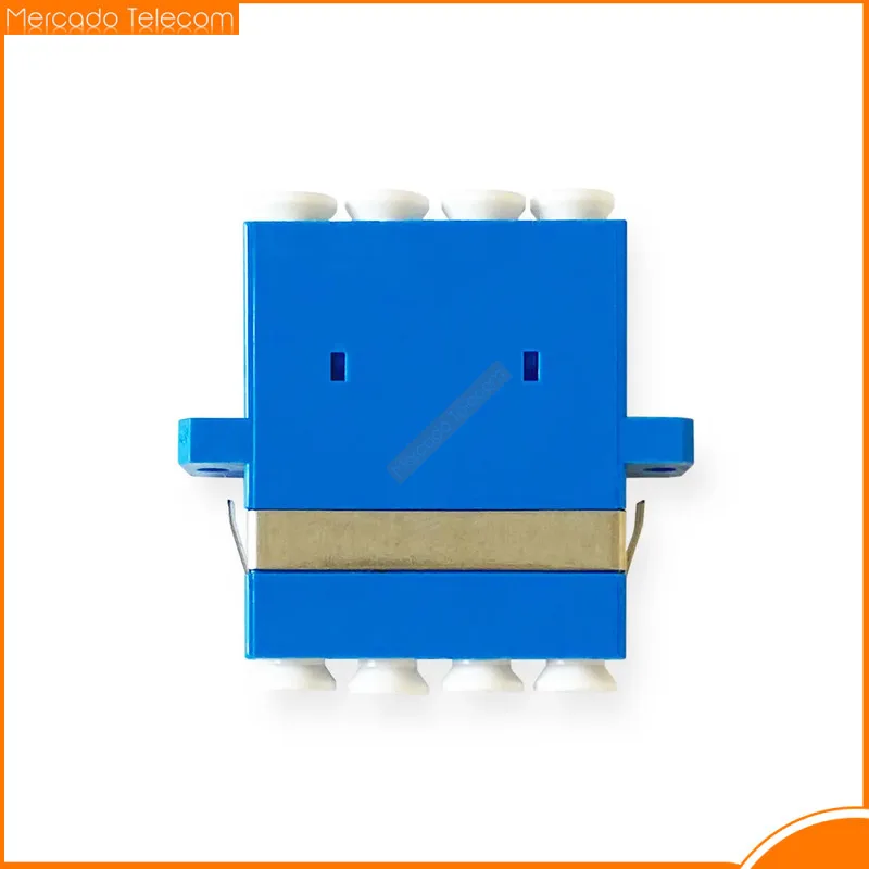 

50pcs Fiber Optic Couplers LC UPC Single Mode Optical Fiber Adapter Optical Fiber Connector Flange