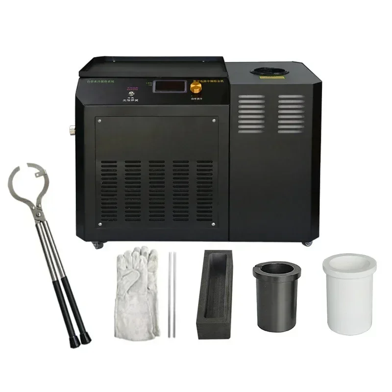 

Hot sales 1-2KG metal melting furnace 220V 1400-1600 degree gold and silver casting