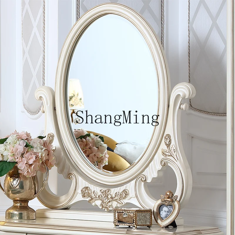 

SM household solid wood dresser combination hand-carved high-end bedroom makeup table