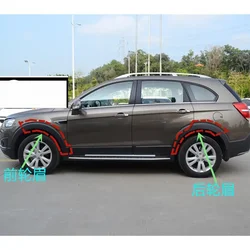 Car Styling Accessories for Chevrolet Captiva 2008-2018 ABS Car Wheel Fender flares Wheel Extension Wheel Arches Plastic trim