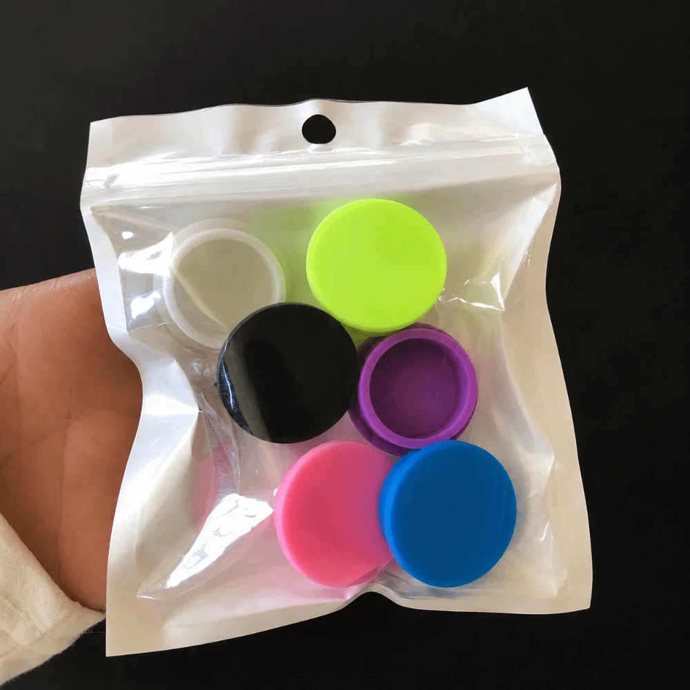 6/12Pcs Leak Proof Glass Vial Caps Evaporation Proof Silicone Peptide Vial Caps Reusable Vial Seal Covers