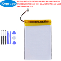 900mAh MP3 MP4 Player Battery For SONY NWZ-S715F NWZ-S716F NWZ-A801 NW-A805 NW-A806 NWZ-A810 NW-A815 NW-A816 NWZ-A818 NW-A808B