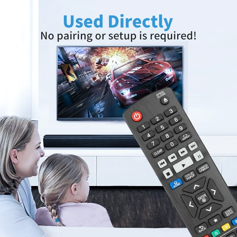 AKB73735801 AKB73896401 Remote Control For LG Blue Ray DISC DVD Player BP50 BPM25 BPM34 BPM35 BPM54 BP135 BP155 BP255 BP230