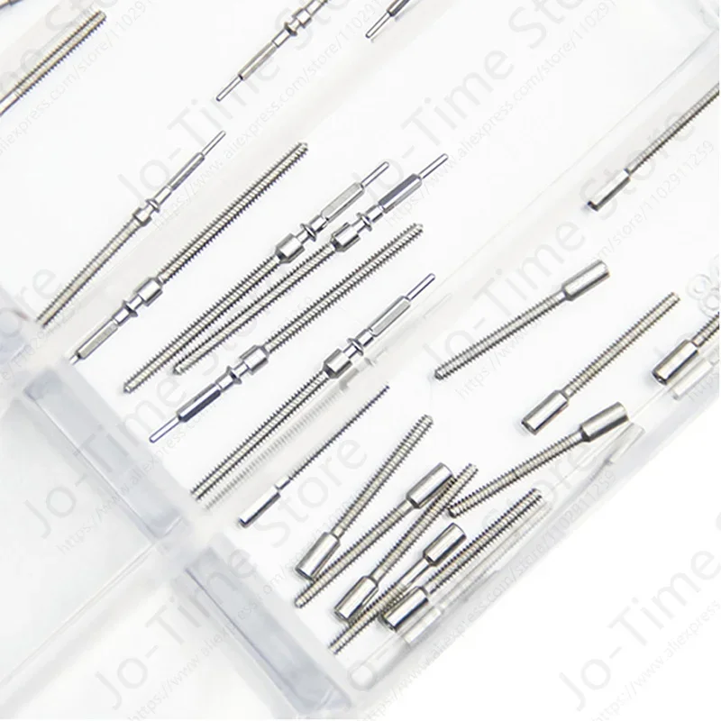 핸드 세팅 손목 시계 무브먼트 용 스테인레스 스틸 와인딩 스템 2824 6601 2836 2846 8200 8205 7120 55841 4694