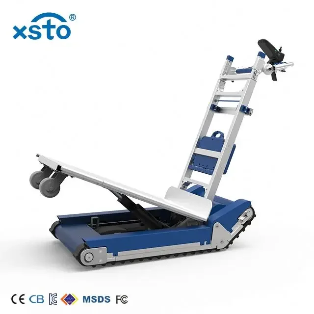 Heavyduty Stair Climber Xsto Powered Hand Truck Heavy Load Crawler Trolley