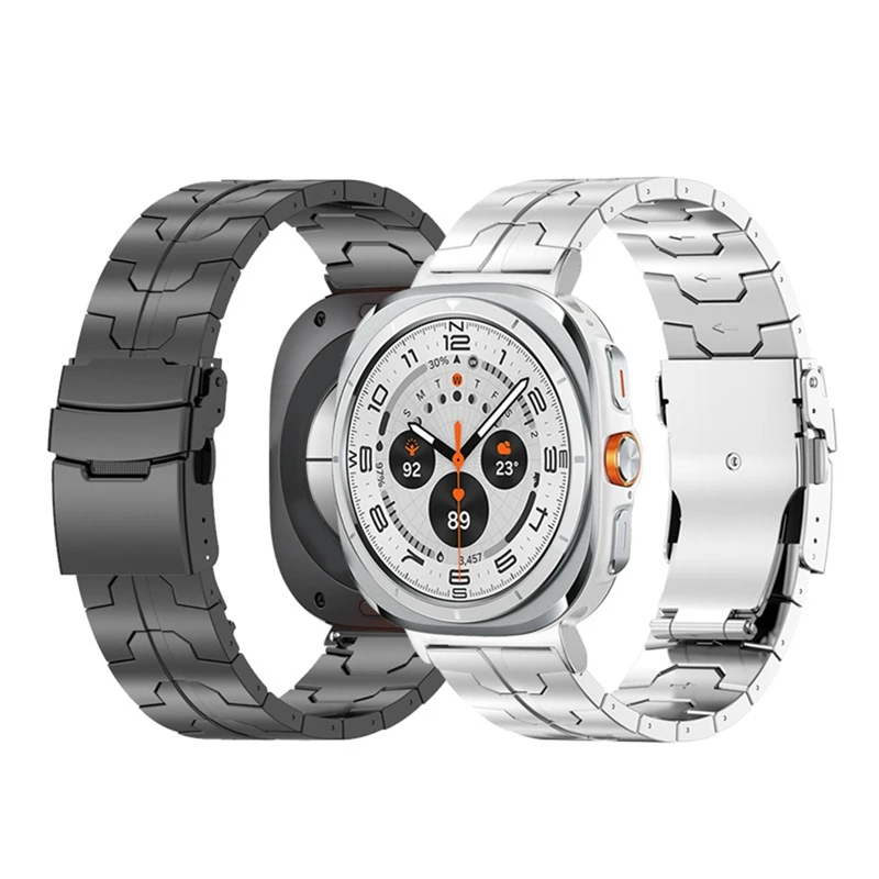 毎日のチタン合金時計バンドサムスンギャラクシーウォッチウルトラ 47 ミリメートルチタンストラップギャラクシーウォッチ 7 ウルトラブレスレット
