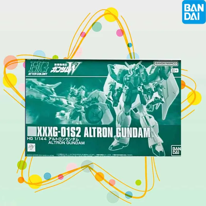 

Высокое качество Bandai Original HG 1/144 XXXG-01S2 ALTRON GUNDAM аниме фигурка в сборе модель игрушки модель украшения подарки