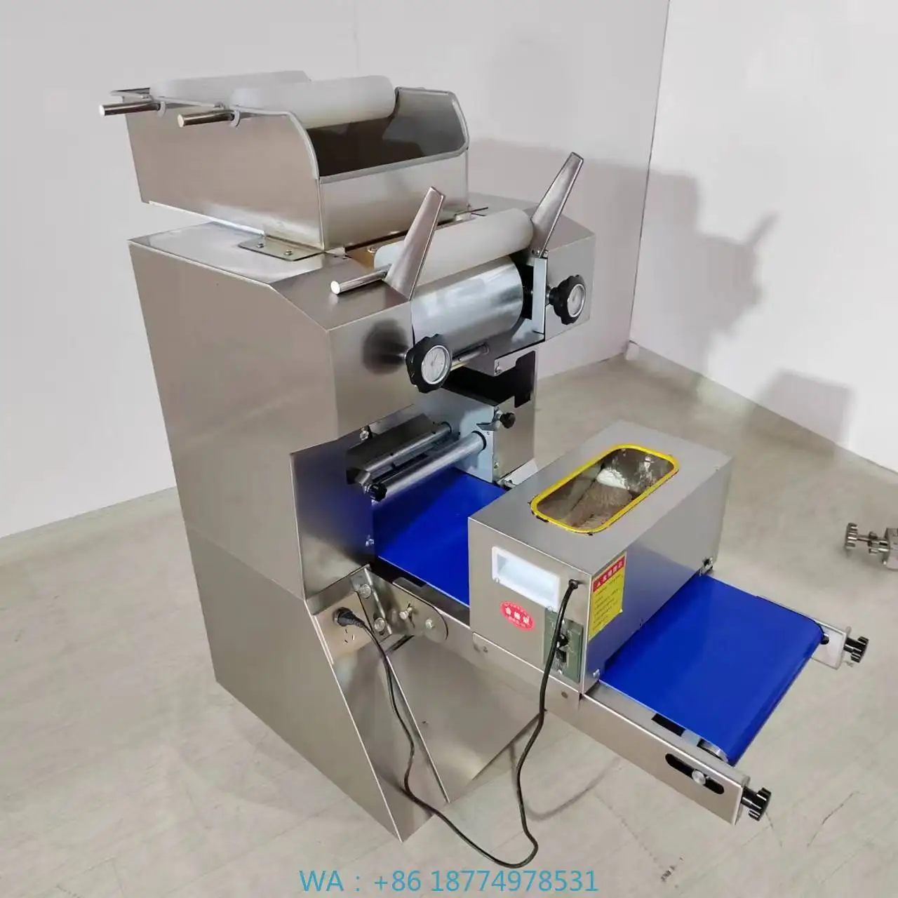 Tagliatrice di tagliatelle per ristorante Tagliatelle piatte rotonde elettriche commerciali che producono pressa/Macchina per pasta