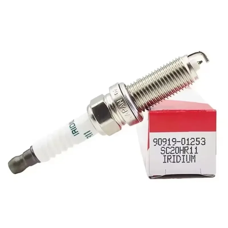 4/6pcs 90919-01253 SC20HR11 New Iridium Spark Plug For Toyota Corolla Prius Lexus 90919 01253 SC20HR-11 9091901253