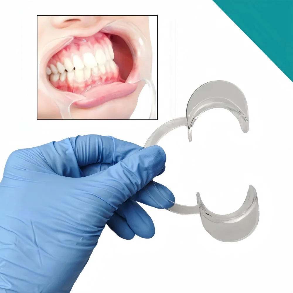 

1Pc C Shape Dental Mouth Opener Cheek Retractor Dental Orthodontic Tool Intraoral Spreader Lip Opener Teeth Whitening Tools