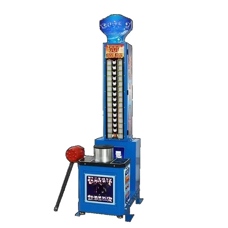 Custom Hard Hitter Boxing Game Machine Coin Operated Punching Machine Indoor Adult Sports Redemption Training Arcade Equipment