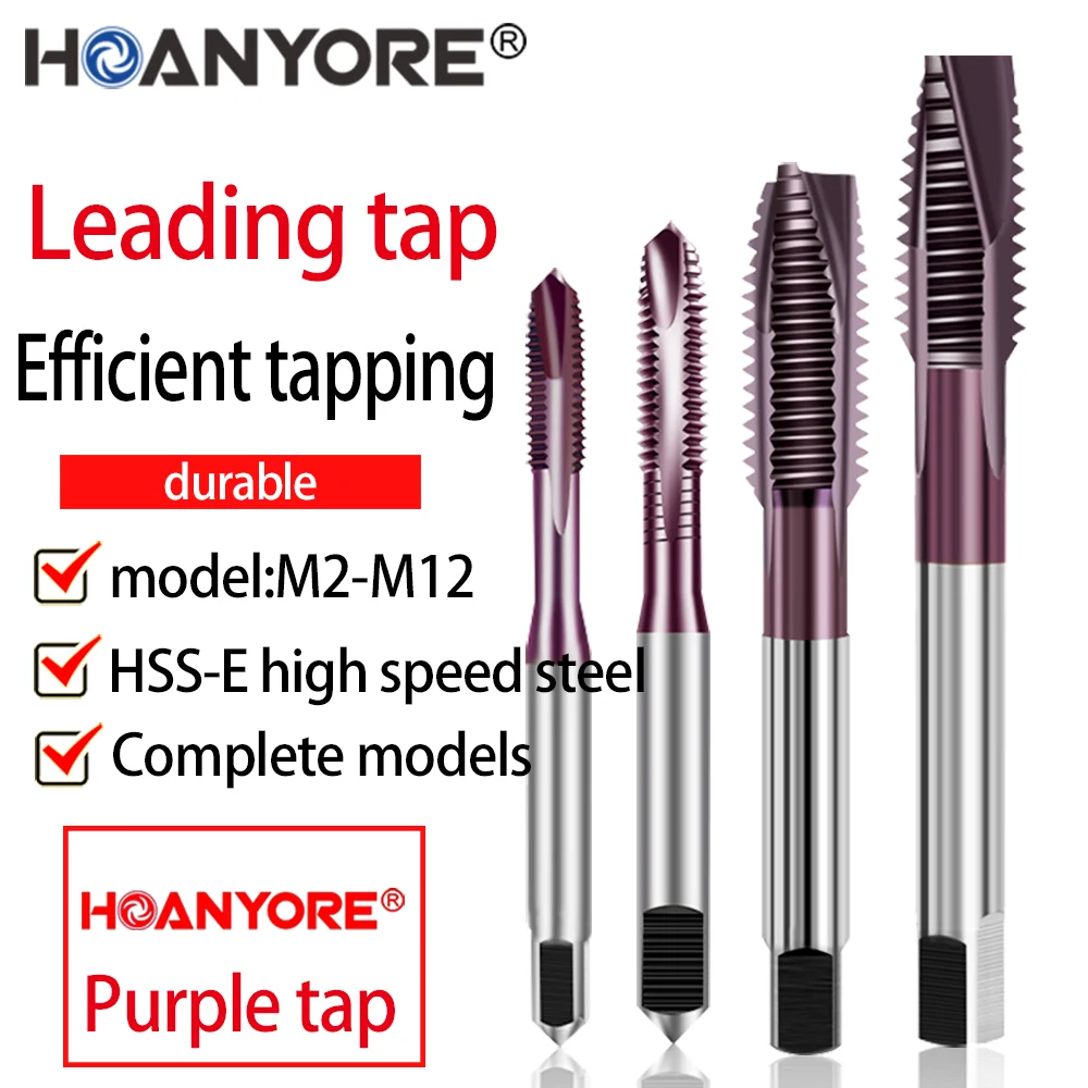 Imagem -04 - Universal m2 Cobalto para Torneiras de Oxidação Pontas de Dentes de Batida Titânio Chapeado Espiral Padrão Nano Aço Inoxidável