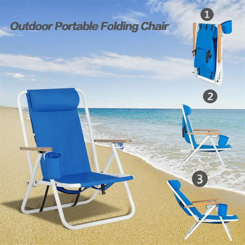 Portable Folding Chair Ultralight Travel Fishing Camping Chair Stool Outdoor Hiking Chairs Picnic Camping Stools Beach Chair