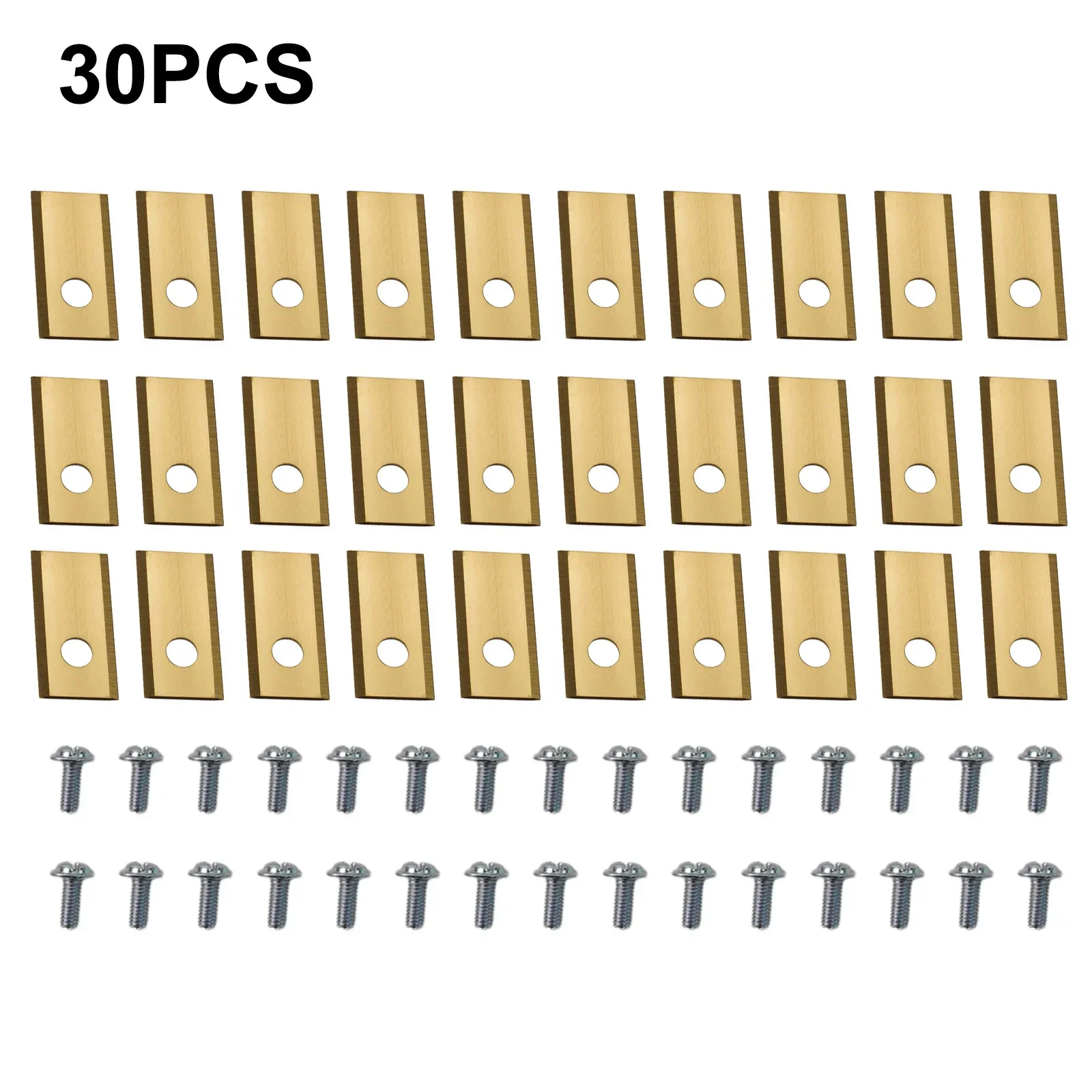 18/30pcs lama per Robot da giardino lama di ricambio per tosaerba in acciaio inossidabile per Set di lame di ricambio per tosaerba robotizzato Worx